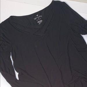 American Eagle Long Sleeve Soft & Sexy Tee